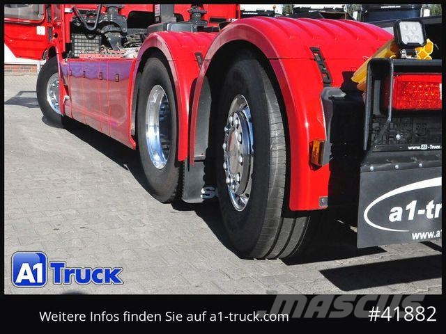 Scania R500, Abrollkipper, Multilift, Lift-Lenkachse, Abrollkipper