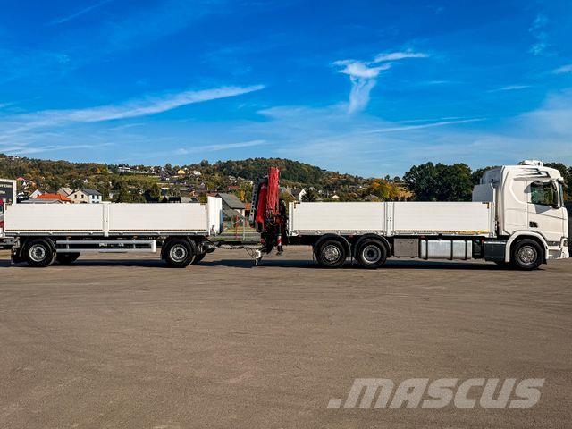 Scania R500 FASSI F235 A.2.26 + FUNK + Anhänger! Żurawie samochodowe
