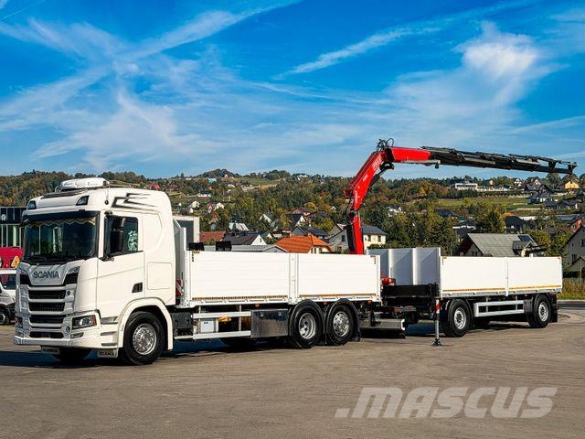 Scania R500 FASSI F235 A.2.26 + FUNK + Anhänger! Żurawie samochodowe