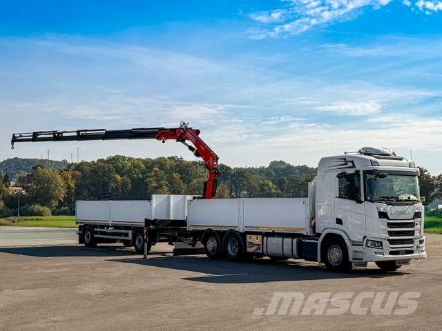 Scania R500 FASSI F235 A.2.26 + FUNK + Anhänger! Żurawie samochodowe