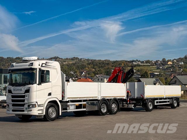Scania R500 FASSI F235 A.2.26 + FUNK + Anhänger! Żurawie samochodowe