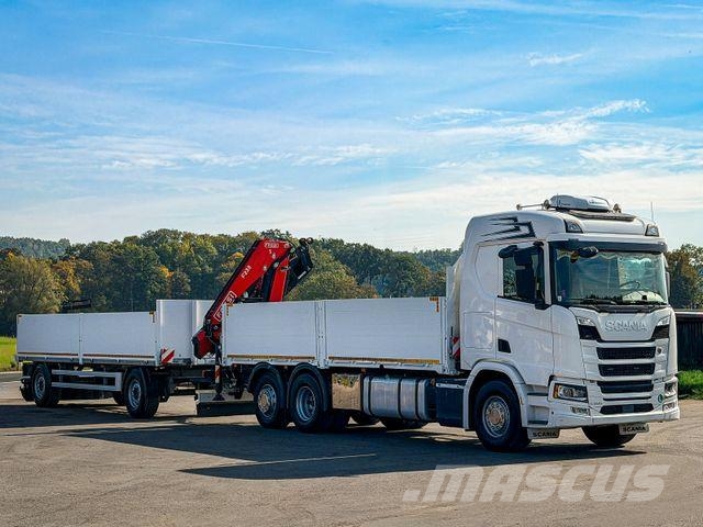 Scania R500 FASSI F235 A.2.26 + FUNK + Anhänger! Żurawie samochodowe