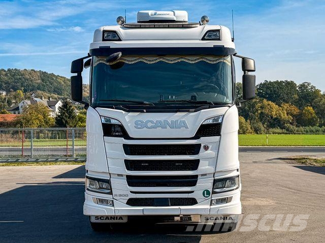 Scania R500 FASSI F235 A.2.26 + FUNK + Anhänger! Żurawie samochodowe