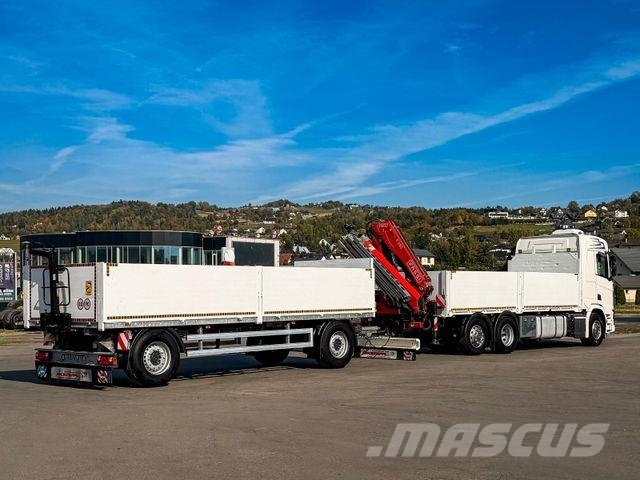 Scania R500 FASSI F235 A.2.26 + FUNK + Anhänger! Żurawie samochodowe