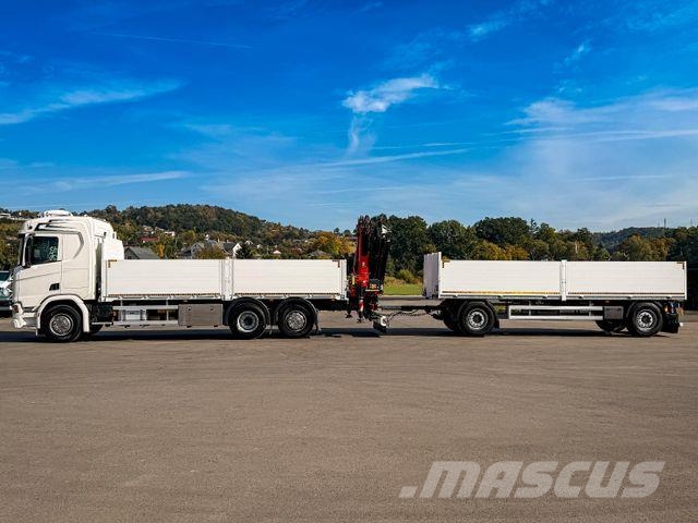 Scania R500 FASSI F235 A.2.26 + FUNK + Anhänger! Żurawie samochodowe