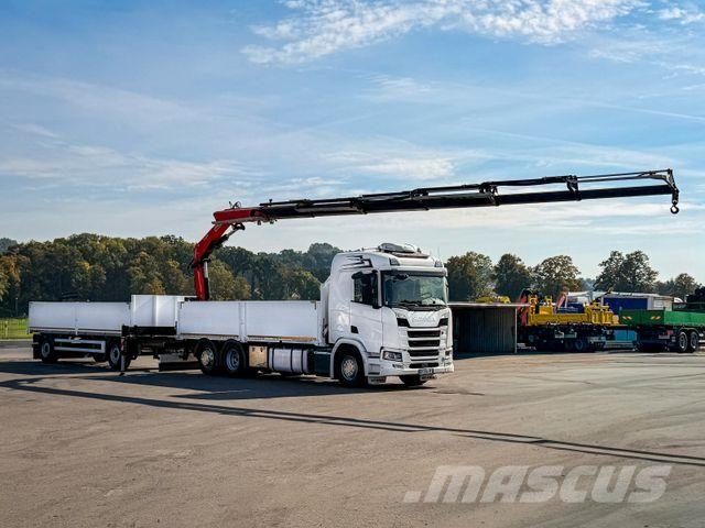 Scania R500 FASSI F235 A.2.26 + FUNK + Anhänger! Żurawie samochodowe