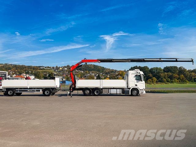 Scania R500 FASSI F235 A.2.26 + FUNK + Anhänger! Żurawie samochodowe