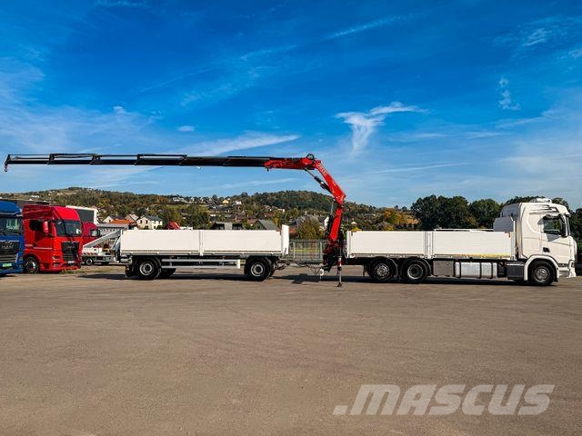 Scania R500 FASSI F235 A.2.26 + FUNK + Anhänger! Żurawie samochodowe