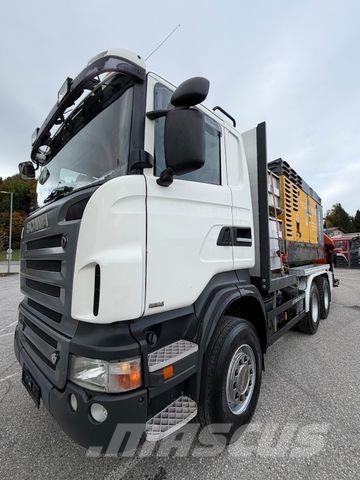 Scania R500 V8 6X4 KM/H 9985) PK 20002 ATLAS FUNKFERNST Автокранове