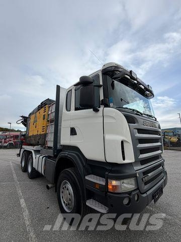 Scania R500 V8 6X4 KM/H 9985) PK 20002 ATLAS FUNKFERNST Автокранове