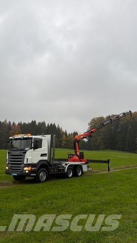 Scania R500 V8 6X4 KM/H 99691 PK 20002 FUNKSTEUERUNG Tovornjaki z žerjavom