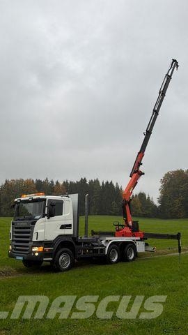 Scania R500 V8 6X4 KM/H 99691 PK 20002 FUNKSTEUERUNG Tovornjaki z žerjavom