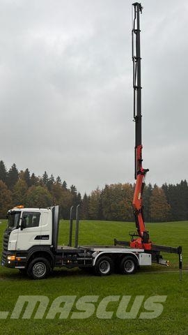 Scania R500 V8 6X4 KM/H 99691 PK 20002 FUNKSTEUERUNG Tovornjaki z žerjavom