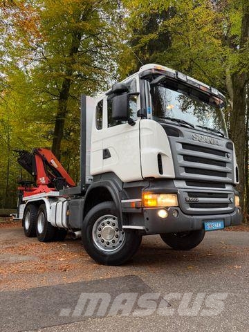Scania R500 V8 6X4 KM/H 99691 PK 20002 FUNKSTEUERUNG Tovornjaki z žerjavom
