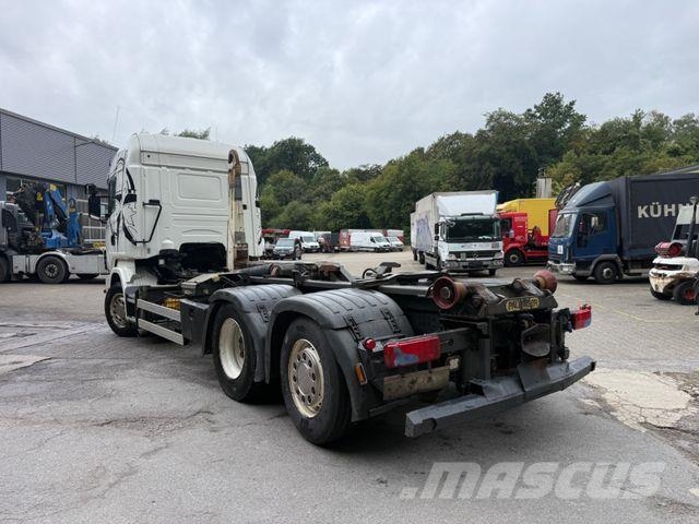 Scania R500V8Abroller Tüv 6/27 erst 890 T 6x2 Palfinger Horgos rakodó teherautók