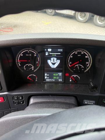 Scania R500V8Abroller Tüv 6/27 erst 890 T 6x2 Palfinger Horgos rakodó teherautók