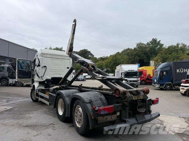 Scania R500V8Abroller Tüv 6/27 erst 890 T 6x2 Palfinger Horgos rakodó teherautók