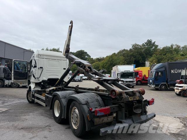 Scania R500V8Abroller Tüv 6/27 erst 890 T 6x2 Palfinger Horgos rakodó teherautók