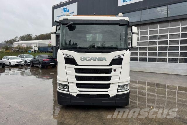 Scania R560 6x4 Boogie Moser AHK Sunkvežimiai su keliamuoju kabliu