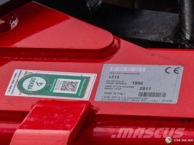 Scania R580 6x2 FASSI F545RA.2.27 XE FLY JIB Winch 5th Kamioni sa kranom