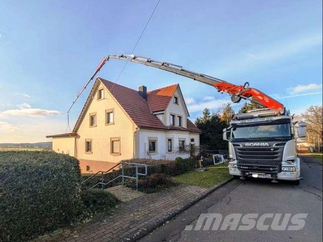 Scania R580 6x2 FASSI F545RA.2.27 XE FLY JIB Winch 5th Тягачі