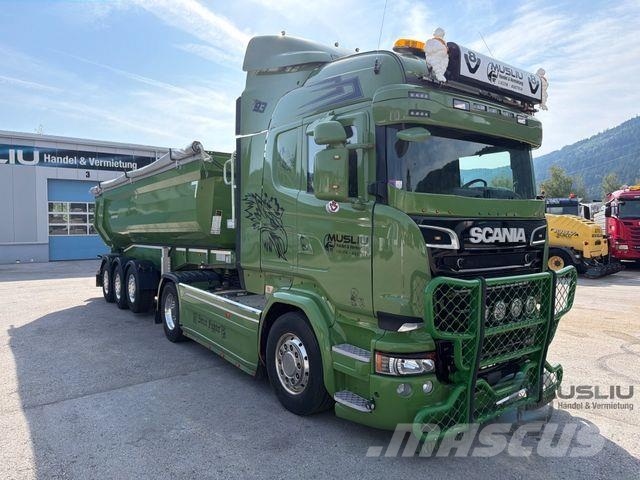 Scania R580 V8 4x2 LL Euro6 Kipphydraulik Retarder Седельные тягачи