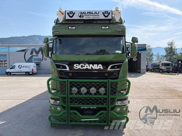 Scania R580 V8 4x2 LL Euro6 Kipphydraulik Retarder Седельные тягачи