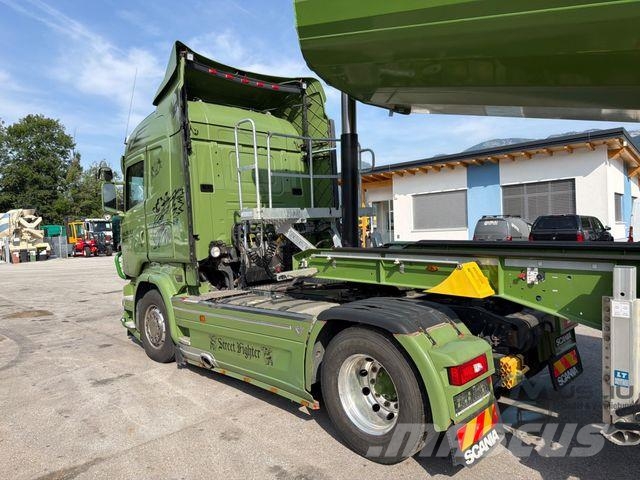 Scania R580 V8 4x2 LL Euro6 Kipphydraulik Retarder Седельные тягачи