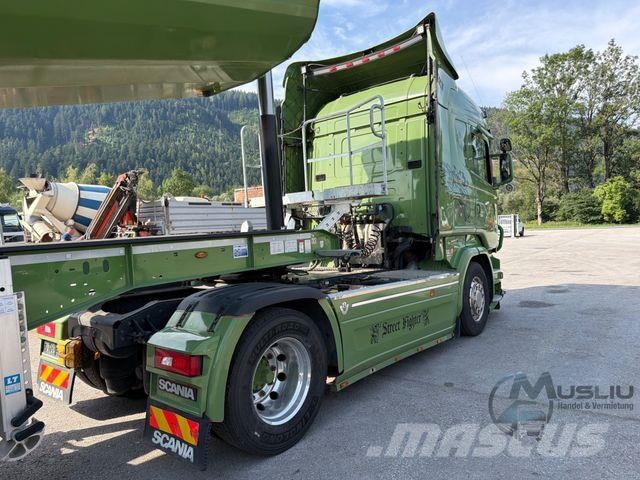 Scania R580 V8 4x2 LL Euro6 Kipphydraulik Retarder Седельные тягачи