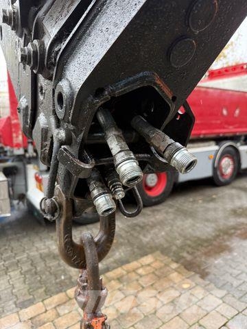 Scania R580 V8 8X4 Kipper Kran Palfinger 22002 Camiones grúa