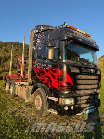 Scania R730 V8 LB6x4HNB Volluft EPSILON Kamioni za drva