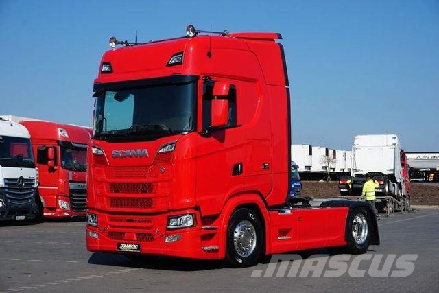 Scania S 520 / V 8 / EURO 6 / ACC / RETARDER / PEŁNA Влекачи