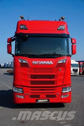 Scania S 520 / V 8 / EURO 6 / ACC / RETARDER / PEŁNA Влекачи