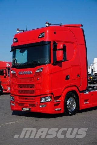 Scania S 520 / V 8 / EURO 6 / ACC / RETARDER / PEŁNA Влекачи