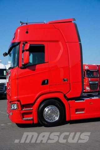 Scania S 520 / V 8 / EURO 6 / ACC / RETARDER / PEŁNA Влекачи