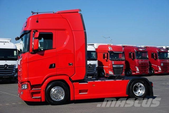 Scania S 520 / V 8 / EURO 6 / ACC / RETARDER / PEŁNA Влекачи