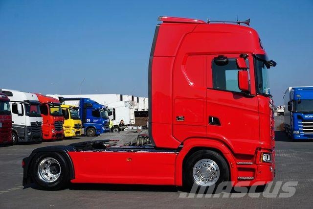 Scania S 520 / V 8 / EURO 6 / ACC / RETARDER / PEŁNA Влекачи