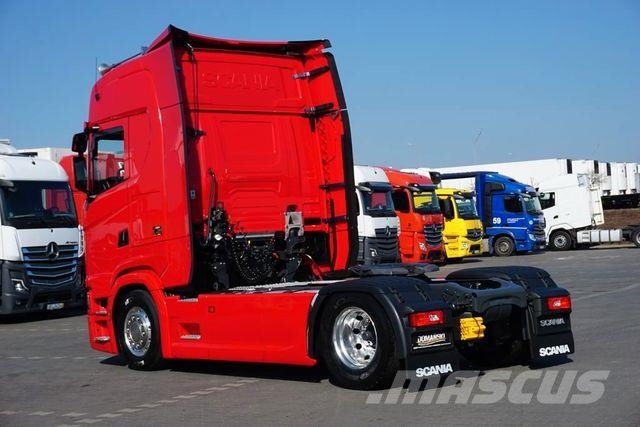 Scania S 520 / V 8 / EURO 6 / ACC / RETARDER / PEŁNA Влекачи