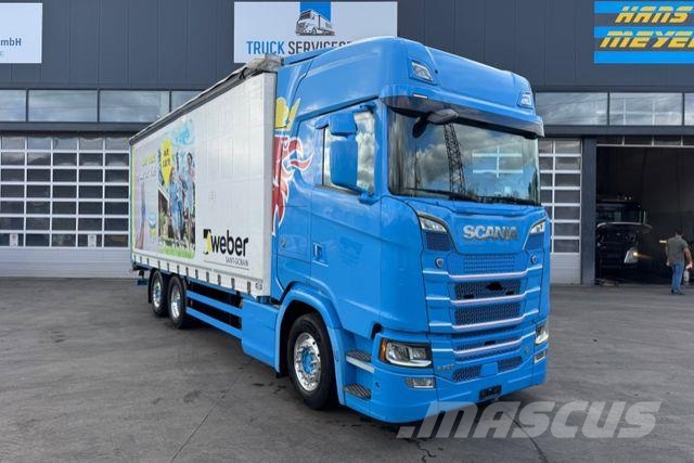 Scania S520 V8 6x2 LBW Pressukapelli kuorma-autot
