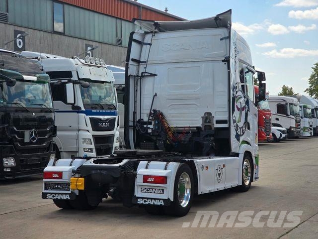 Scania S580 * V8 * ACC * RETARDER * STANDKLIMA * LEDER 트랙터 유닛