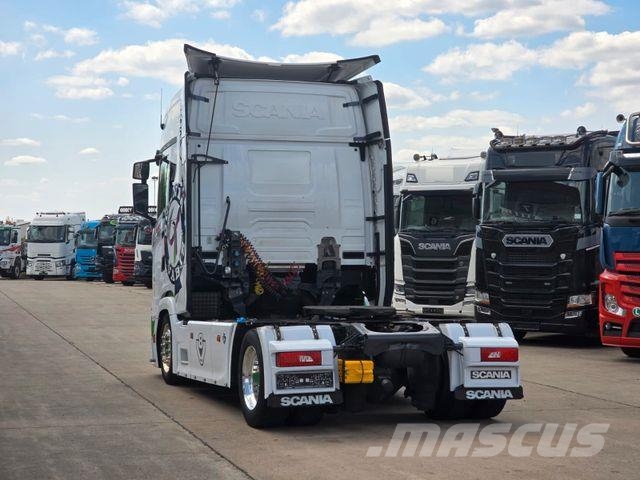 Scania S580 * V8 * ACC * RETARDER * STANDKLIMA * LEDER 트랙터 유닛