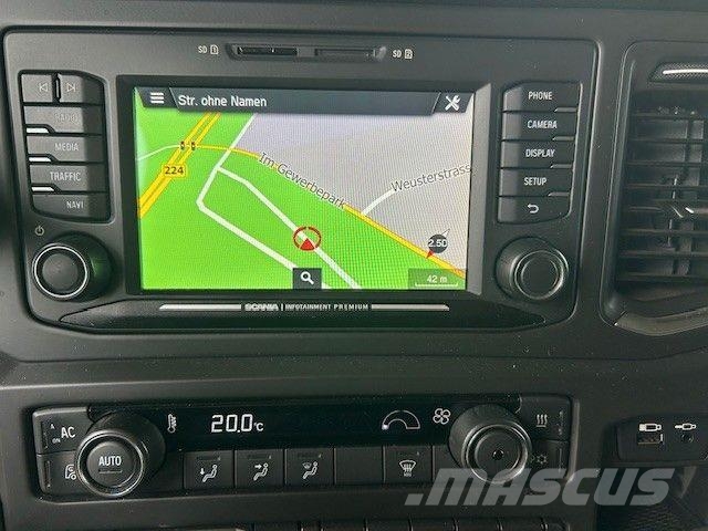 Scania S580 V8 MEILLER Abroller mit Lift+Lenkachse 6x2 Rol kiper kamioni sa kukom za podizanje tereta