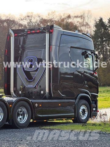 Scania S660 6x2LL V8 Retarder VLASTUIN/TV/LED/ACC/HYP Trekkers