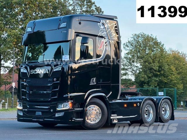 Scania S730 V8 Vollluft, Retarder, Liftachse 牵引车