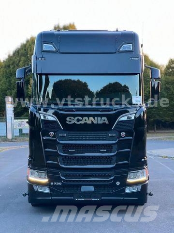 Scania S730 V8 Vollluft, Retarder, Liftachse 牵引车