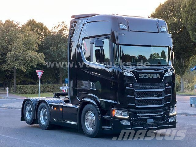 Scania S730 V8 Vollluft, Retarder, Liftachse 牵引车