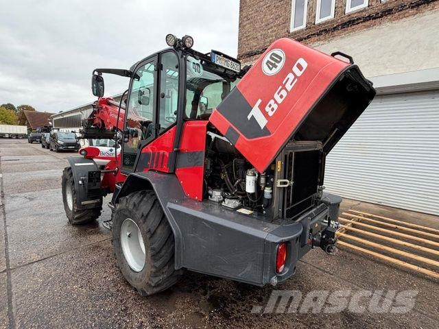 Schäffer 8620T / nur 2.717h / Schaufel & Gabel Gumikerekes homlokrakodók