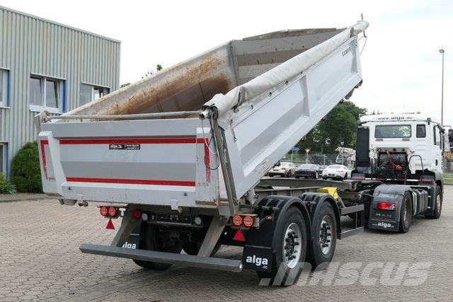Schmidt ZKI 18-4,9, Tandem, Stahl, Rollplane, Verzinkt Kipper