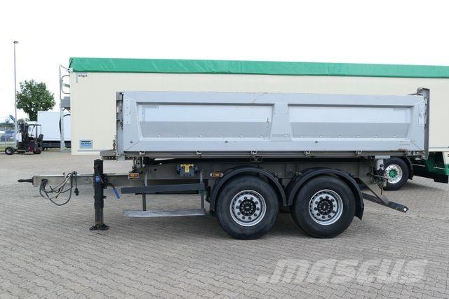 Schmidt ZKI 18-4,9, Tandem, Stahl, Rollplane, Verzinkt Kipper