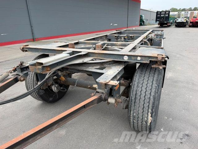 Schmitz Cargobull AFW 18 BDF-Drehschemel SAF Achsen Scheiben Wabco Remolques portacontenedores